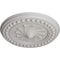 Ekena Millwork Foster Shell Ceiling Medallion (Fits Canopies up to 9 5/8"), 15 3/4"OD x 2"P, Ultra Pure White CM15FOUWF - alternate 4